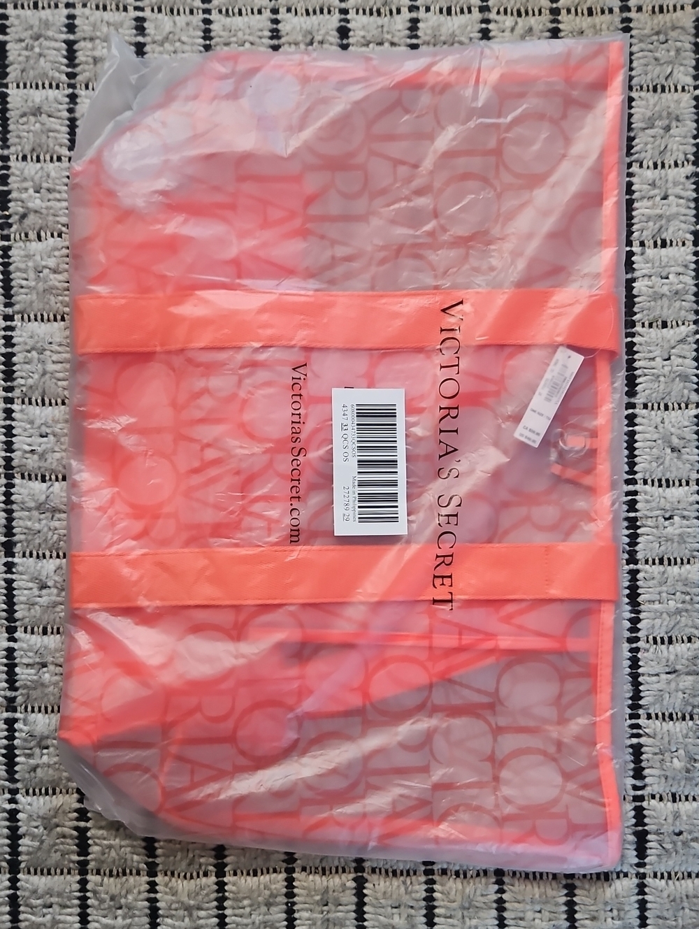 Victoria's Secret Mesh Carryall Beach Tote NEW TOTE ONLY